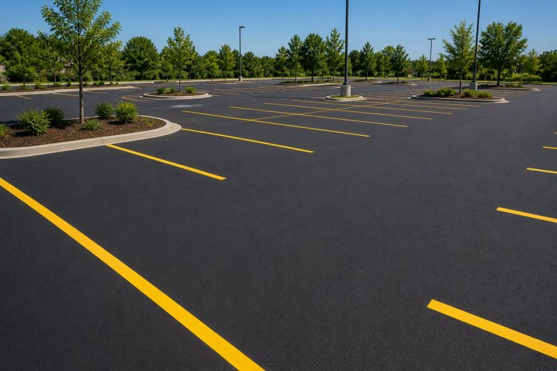 Asphalt Painting in Alpharetta, GA