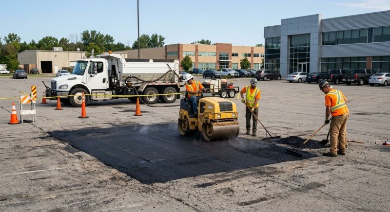 Asphalt Parking Lot Repair in Temecula, CA