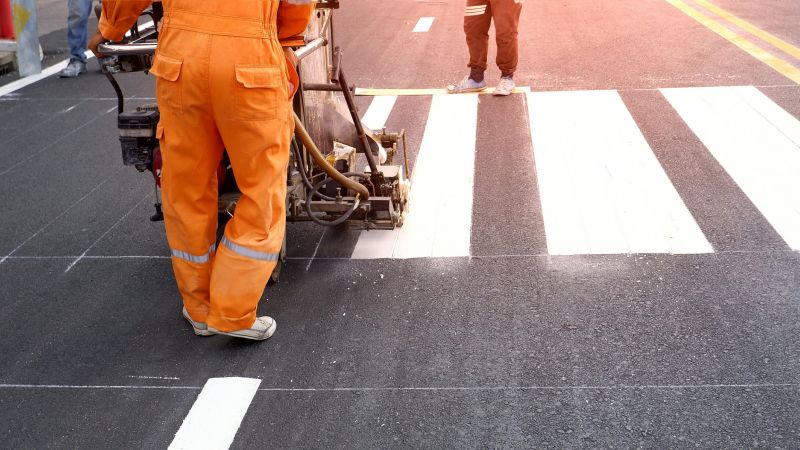 Crosswalk Marking Service in Suwanee, GA