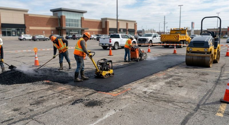 Parking Lot Repair in Pasadena, CA