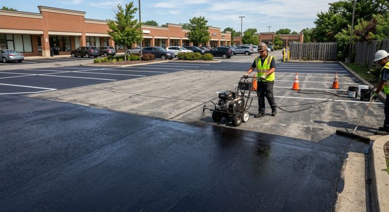Parking Lot Sealcoating in Fort Collins, CO
