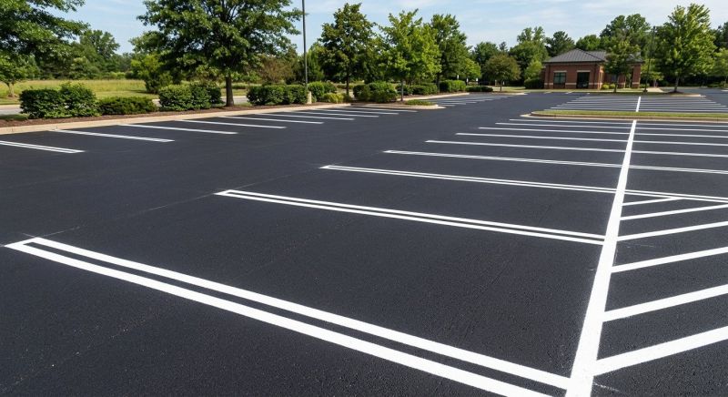 Asphalt Painting in Roswell, GA