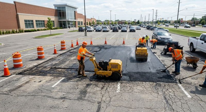 Asphalt Parking Lot Repair in Fort Smith, AR