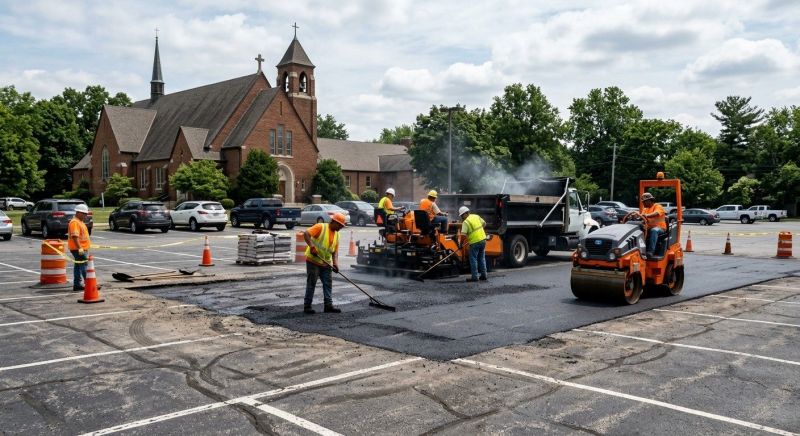 Asphalt Parking Lot Repair in San Diego County, CA