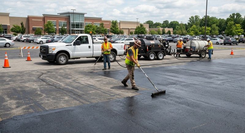 Asphalt Parking Lot Sealing in Fort Collins, CO