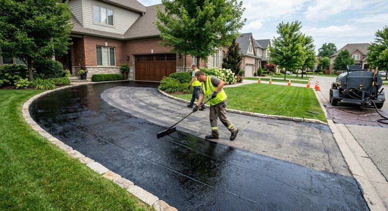 Asphalt Sealcoating in Greenville, SC