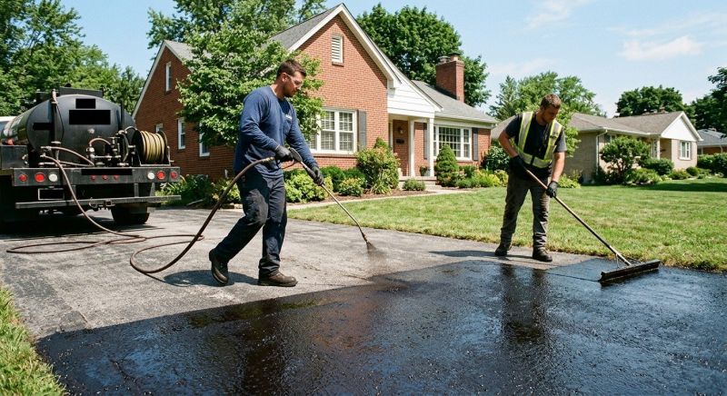 Asphalt Sealcoating in Columbus, OH