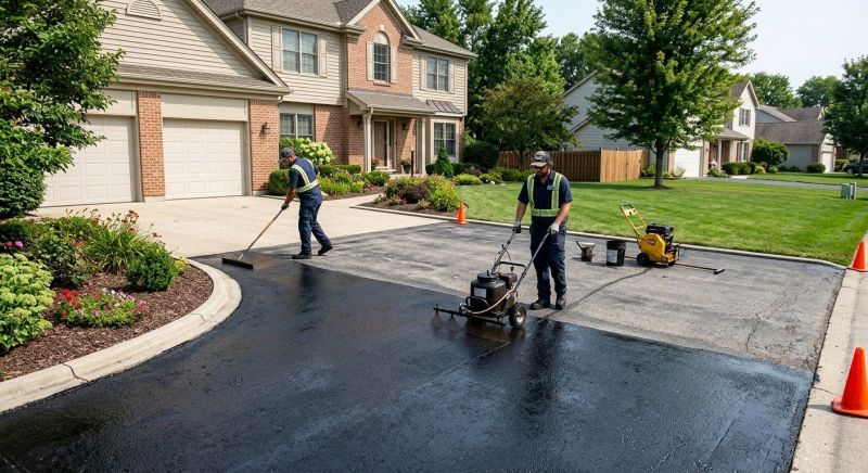 Asphalt Sealcoating in Columbus, OH