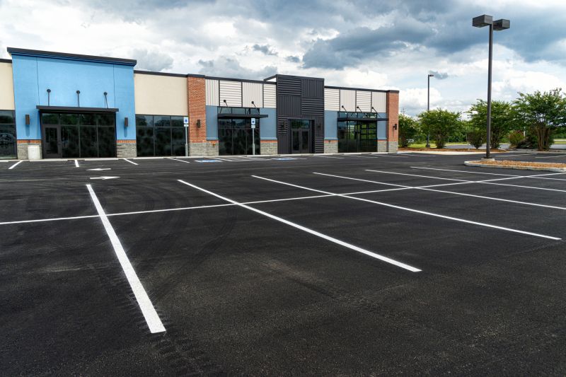 Asphalt Striping in Roswell, GA