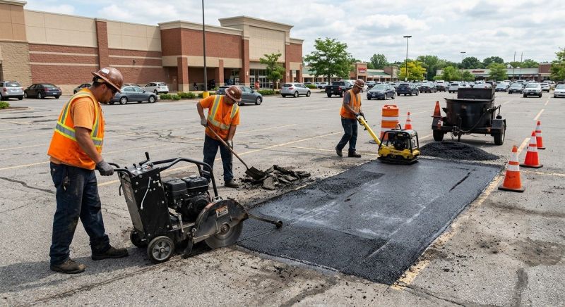 Church Parking Lot Repair in Little Rock, AR