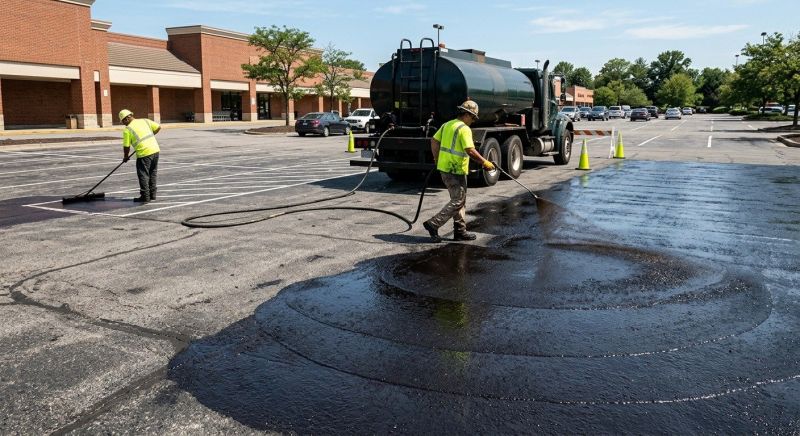 Commercial Asphalt Sealing in Denver, CO