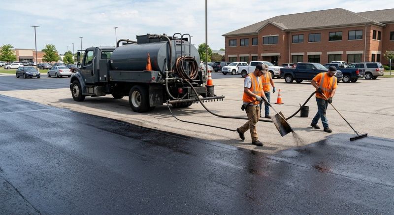 Commercial Asphalt Sealing in San Antonio, TX