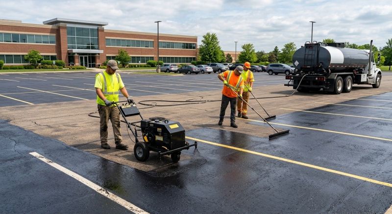 Commercial Pavement Sealing in Denver, CO