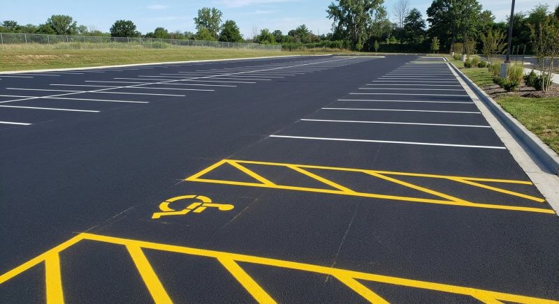 Disability Parking Marking in Alpharetta, GA