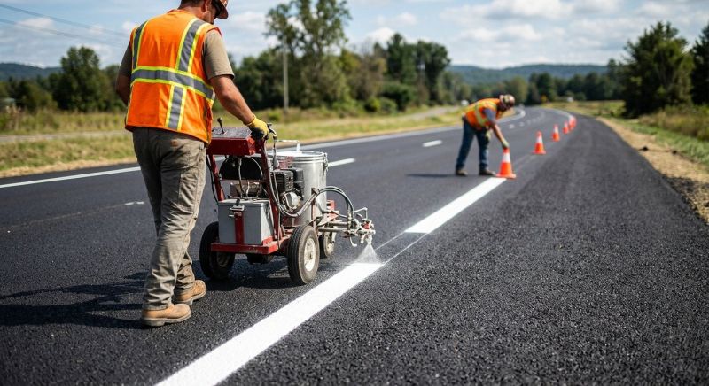 Line Striping Service in Lawrenceville, GA