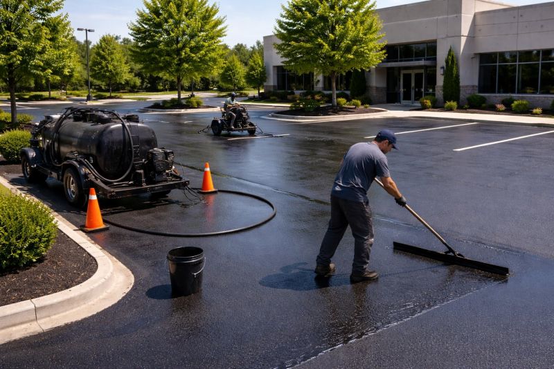 Lot Sealcoating in Fort Collins, CO