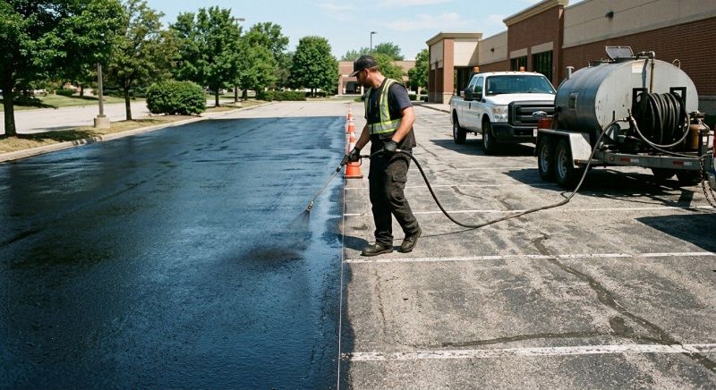 Lot Sealcoating in Greenville, SC