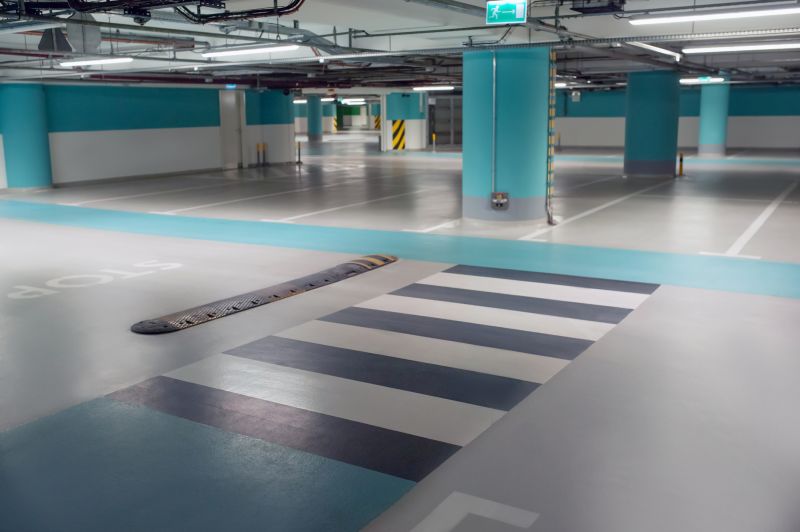 Parking Garage Striping in Roswell, GA