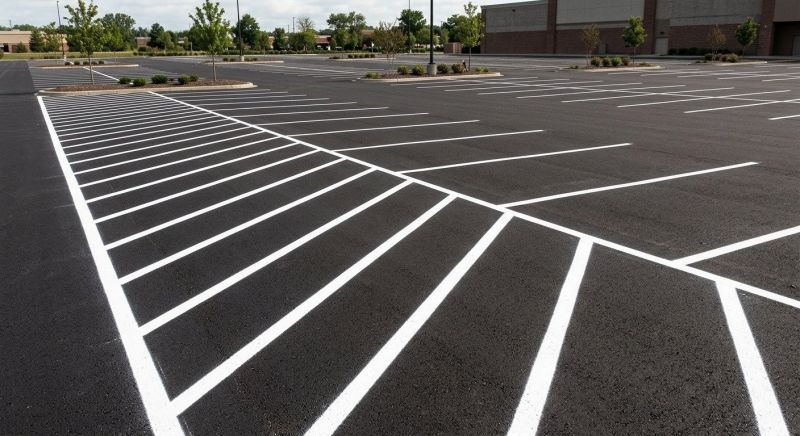 Parking Line Painting in Lawrenceville, GA