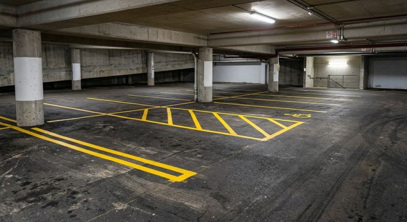Parking Line Painting in Roswell, GA