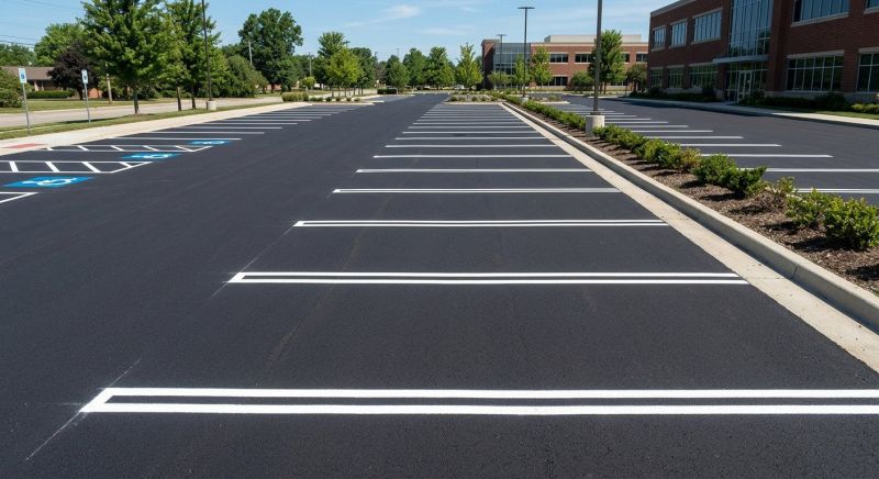 Parking Lot Painting in Lawrenceville, GA