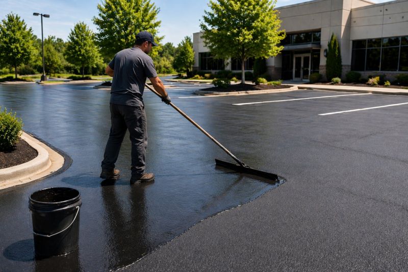 Parking Lot Sealcoating in Miami Dade County, FL