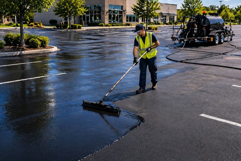 Parking Lot Sealcoating in Miami Dade County, FL