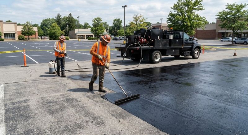 Parking Lot Sealcoating in Fort Collins, CO