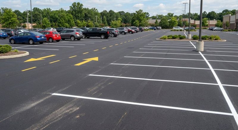 Parking Lot Striping in Alpharetta, GA