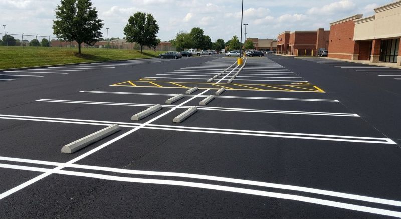 Parking Lot Striping in Alpharetta, GA