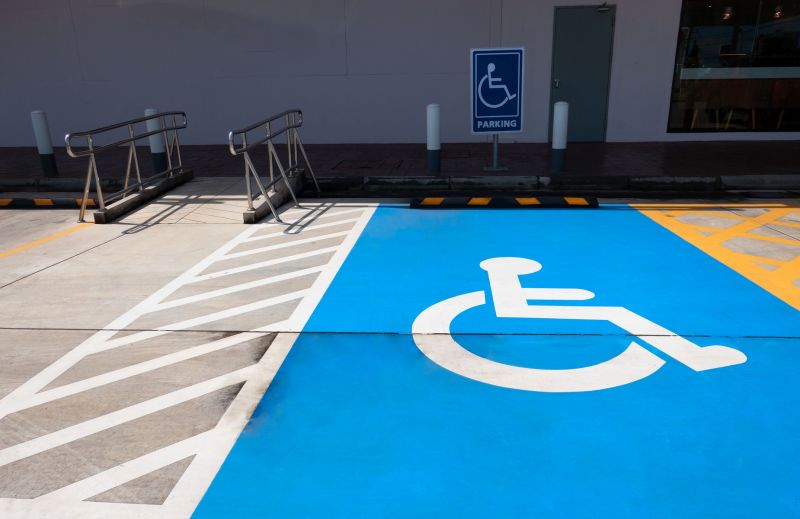 Parking Space Marking in Roswell, GA