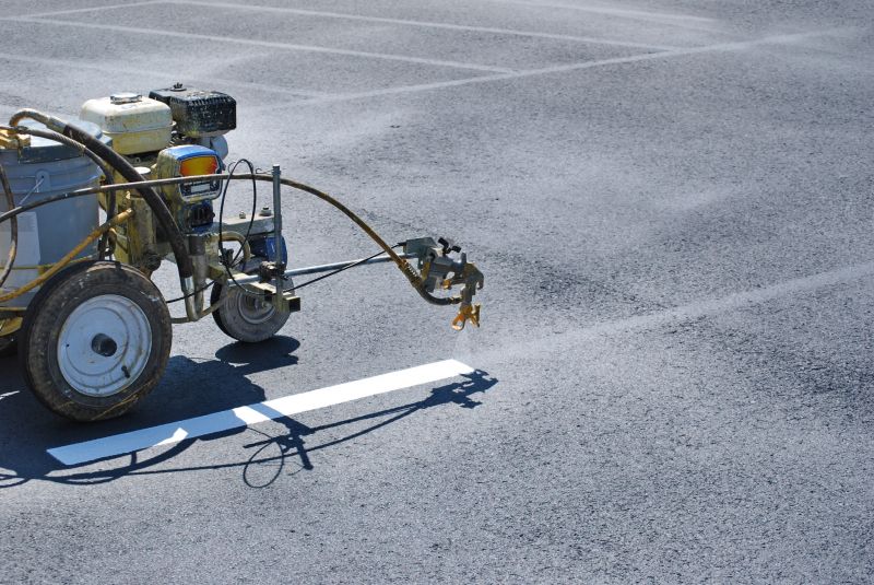 Parking Space Marking in Lawrenceville, GA
