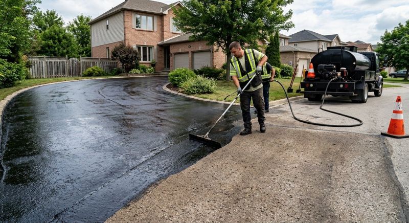 Residential Asphalt Sealing in Grand Rapids, MI