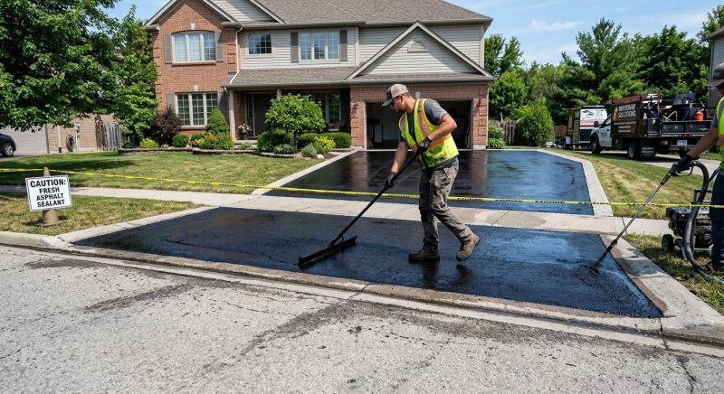 Residential Driveway Sealcoating in San Antonio, TX