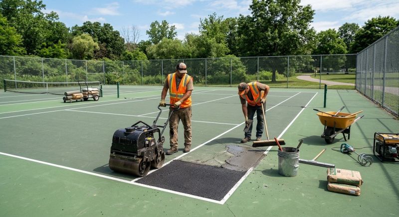 Sports Court Resurfacing in San Antonio, TX