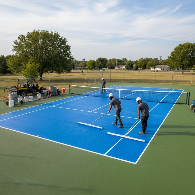 Sports Court Resurfacing in Denver, CO